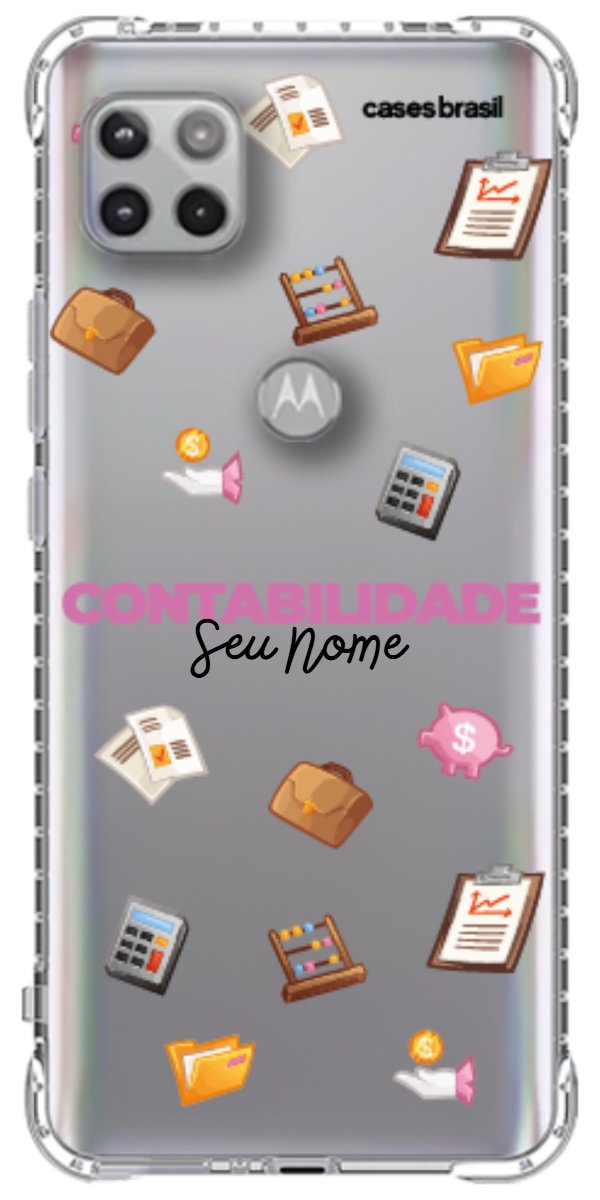 Capinha para celular Contabilidade - Profissão Com Nome