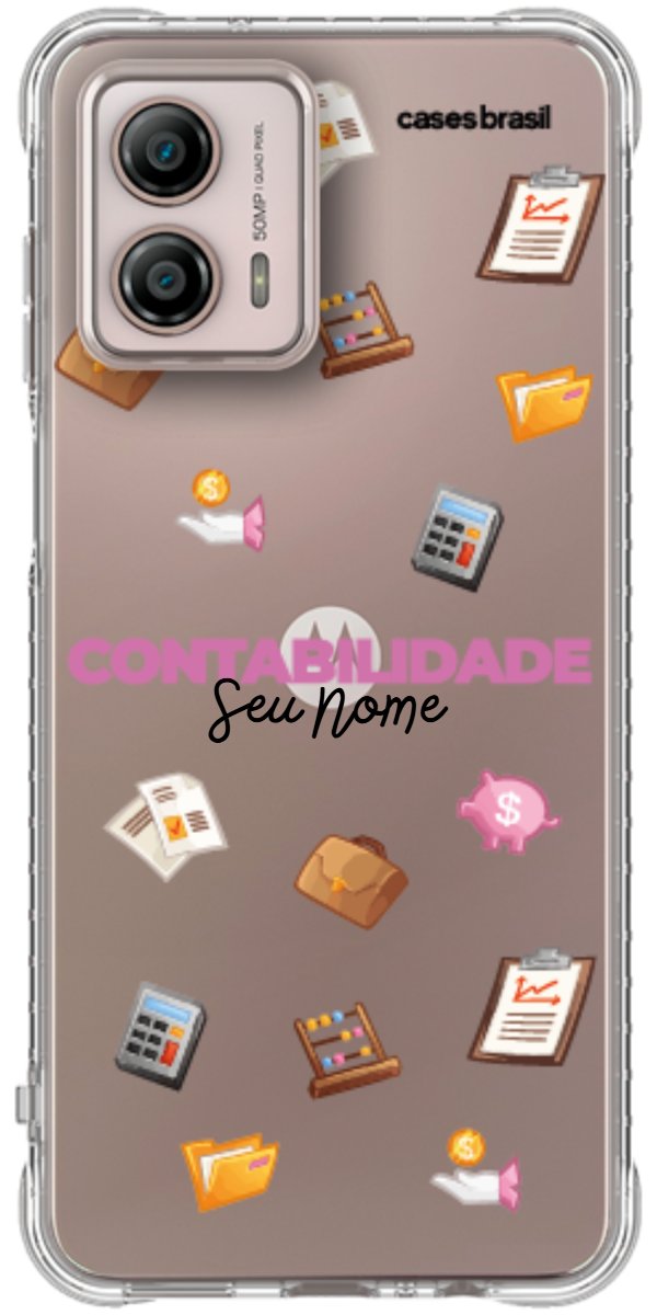 Capinha para celular Contabilidade - Profissão Com Nome