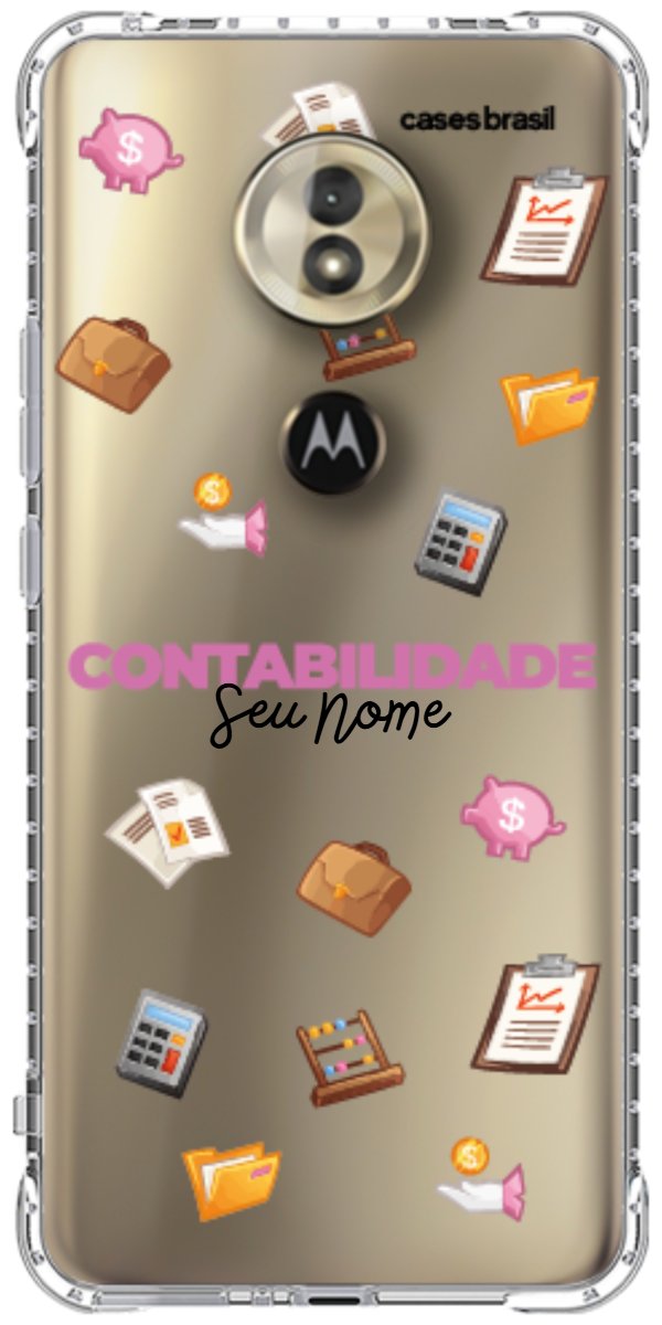 Capinha para celular Contabilidade - Profissão Com Nome