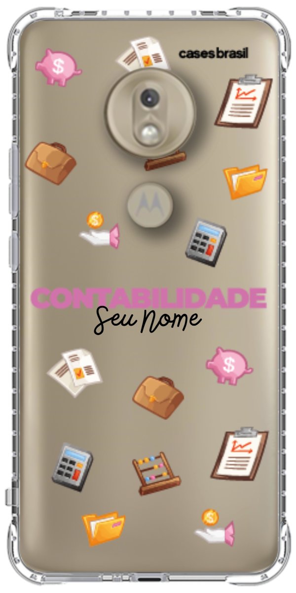 Capinha para celular Contabilidade - Profissão Com Nome