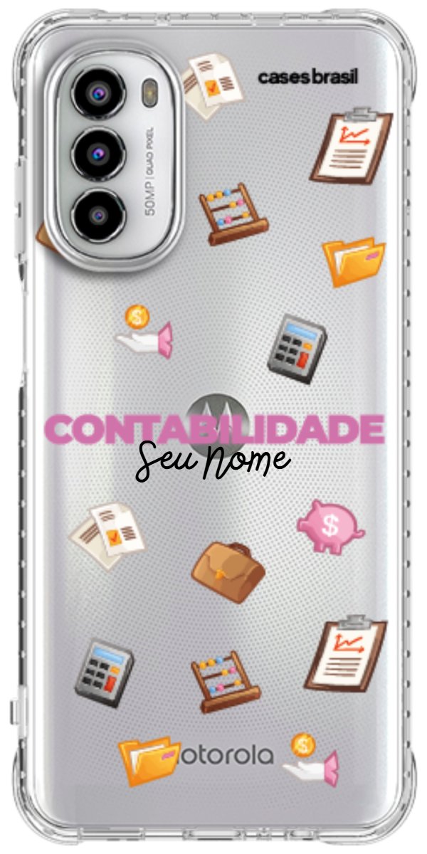 Capinha para celular Contabilidade - Profissão Com Nome