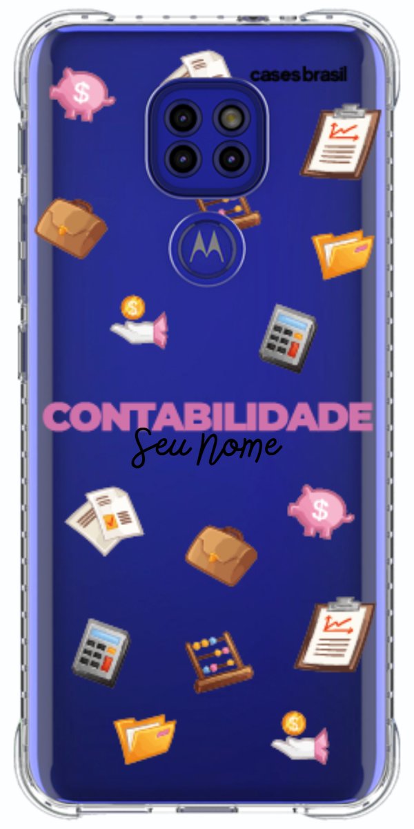 Capinha para celular Contabilidade - Profissão Com Nome