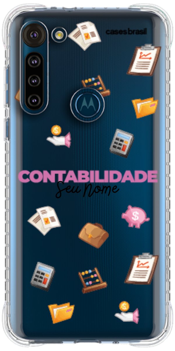 Capinha para celular Contabilidade - Profissão Com Nome