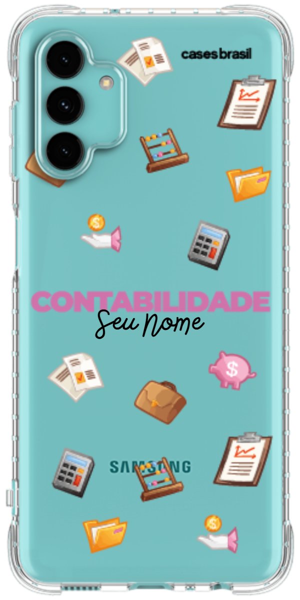 Capinha para celular Contabilidade - Profissão Com Nome