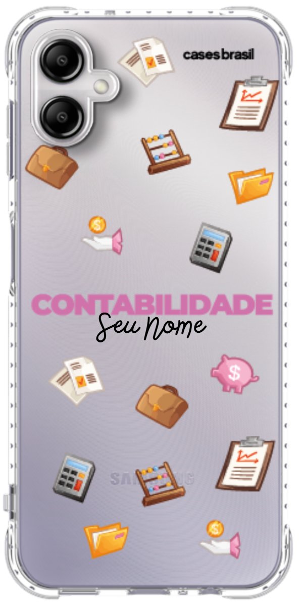 Capinha para celular Contabilidade - Profissão Com Nome