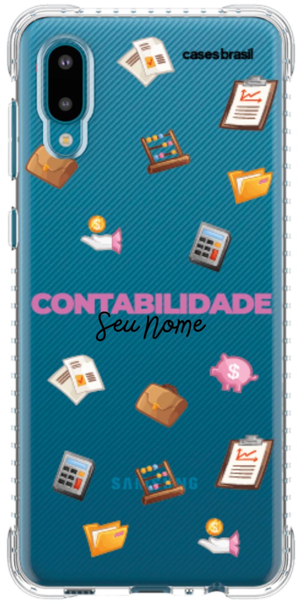 Capinha para celular Contabilidade - Profissão Com Nome