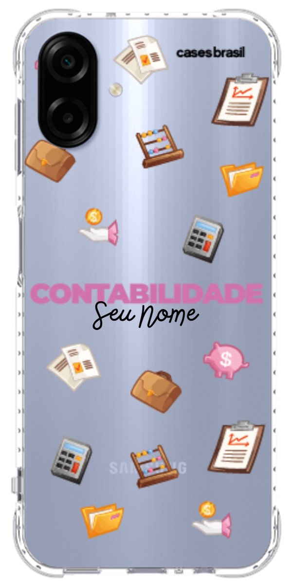 Capinha para celular Contabilidade - Profissão Com Nome