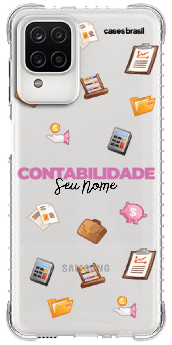 Capinha para celular Contabilidade - Profissão Com Nome