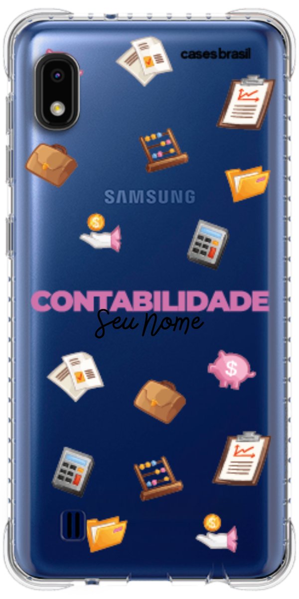 Capinha para celular Contabilidade - Profissão Com Nome
