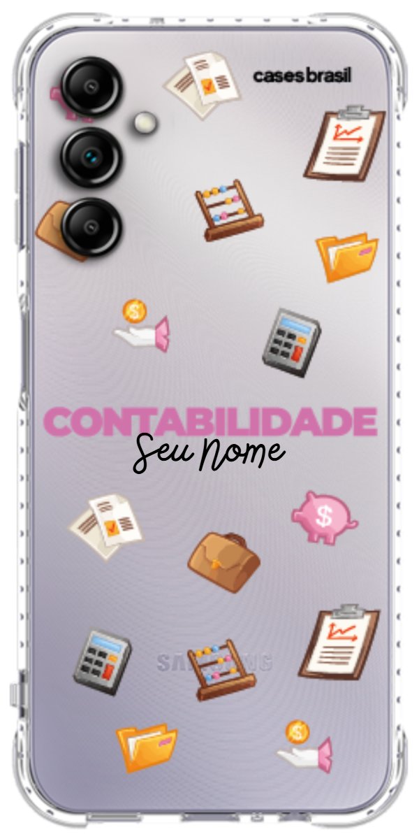 Capinha para celular Contabilidade - Profissão Com Nome