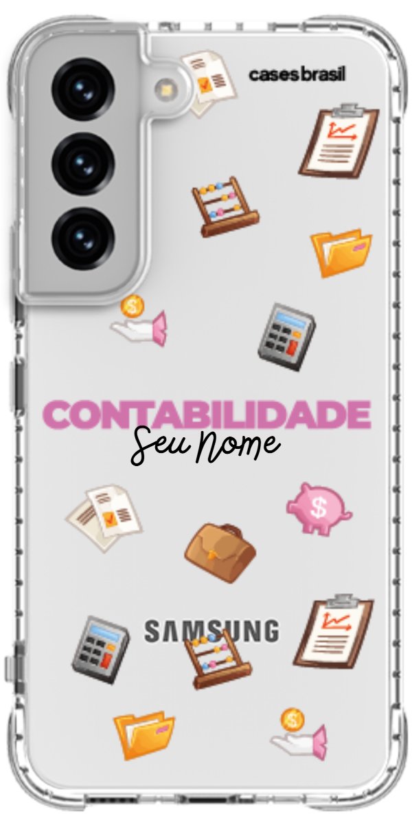 Capinha para celular Contabilidade - Profissão Com Nome