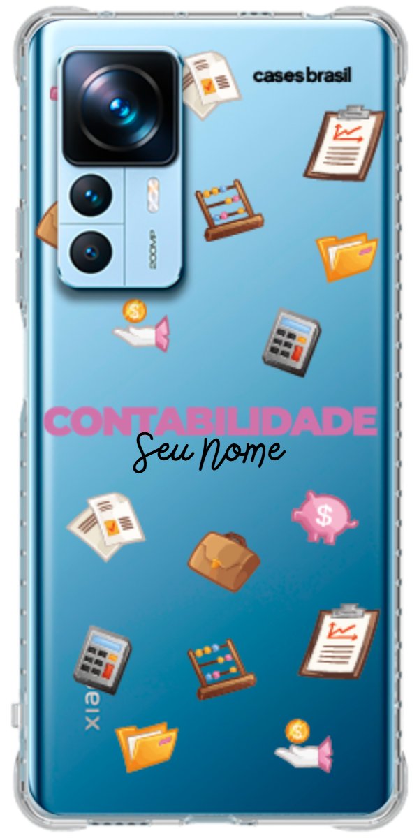 Capinha para celular Contabilidade - Profissão Com Nome