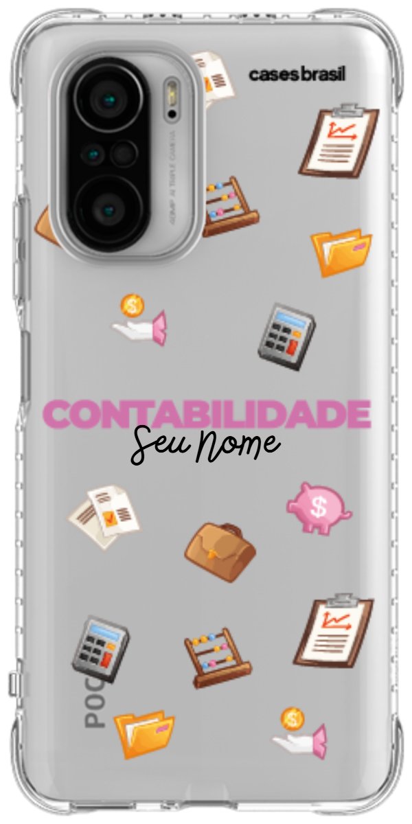 Capinha para celular Contabilidade - Profissão Com Nome