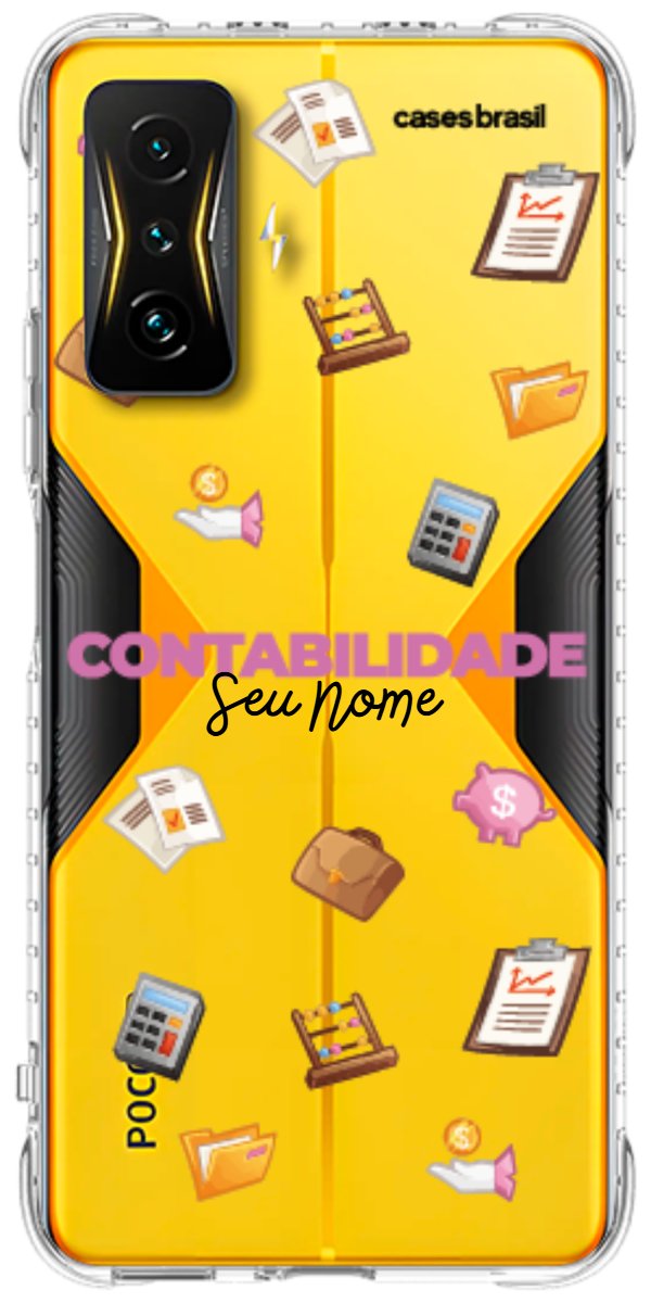 Capinha para celular Contabilidade - Profissão Com Nome