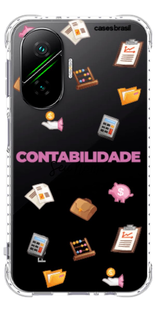 Capinha para celular Contabilidade - Profissão Com Nome