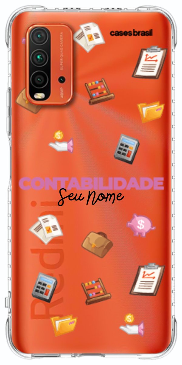 Capinha para celular Contabilidade - Profissão Com Nome