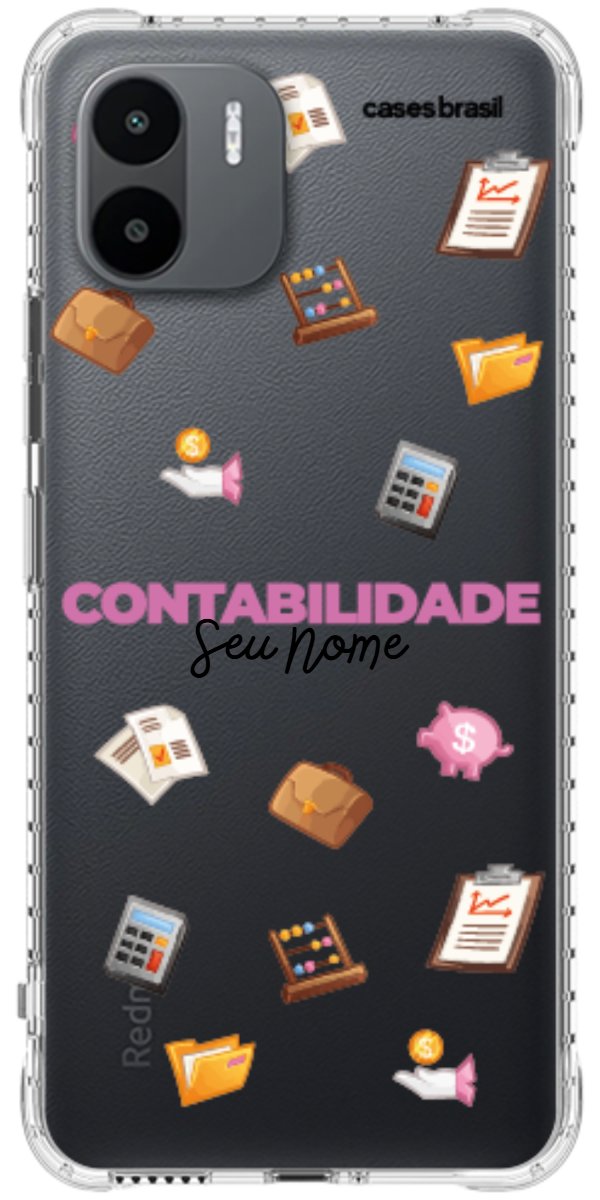 Capinha para celular Contabilidade - Profissão Com Nome
