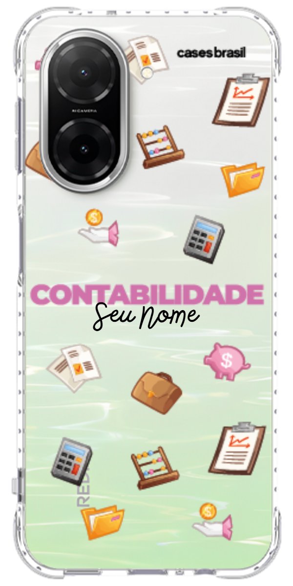 Capinha para celular Contabilidade - Profissão Com Nome