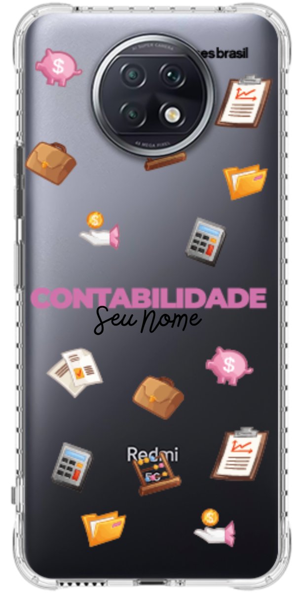 Capinha para celular Contabilidade - Profissão Com Nome