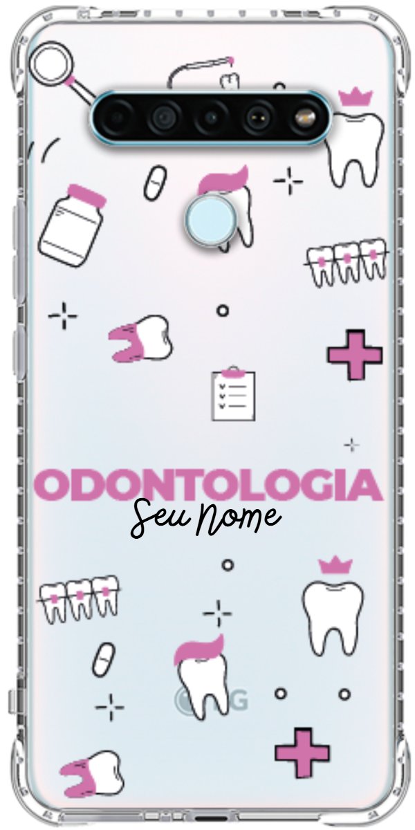 Capinha para celular Odontologia - Profissão Com Nome