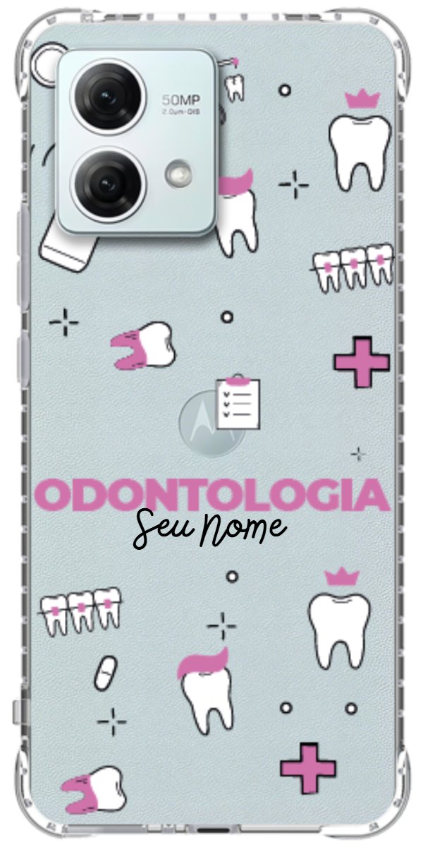 Capinha para celular Odontologia - Profissão Com Nome