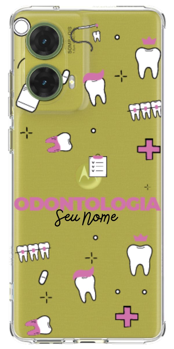 Capinha para celular Odontologia - Profissão Com Nome