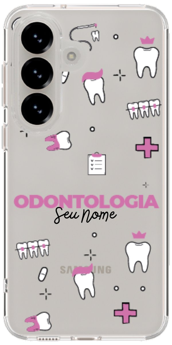 Capinha para celular Odontologia - Profissão Com Nome