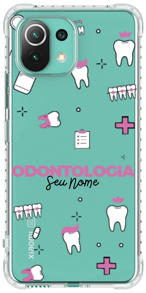 Capinha para celular Odontologia - Profissão Com Nome