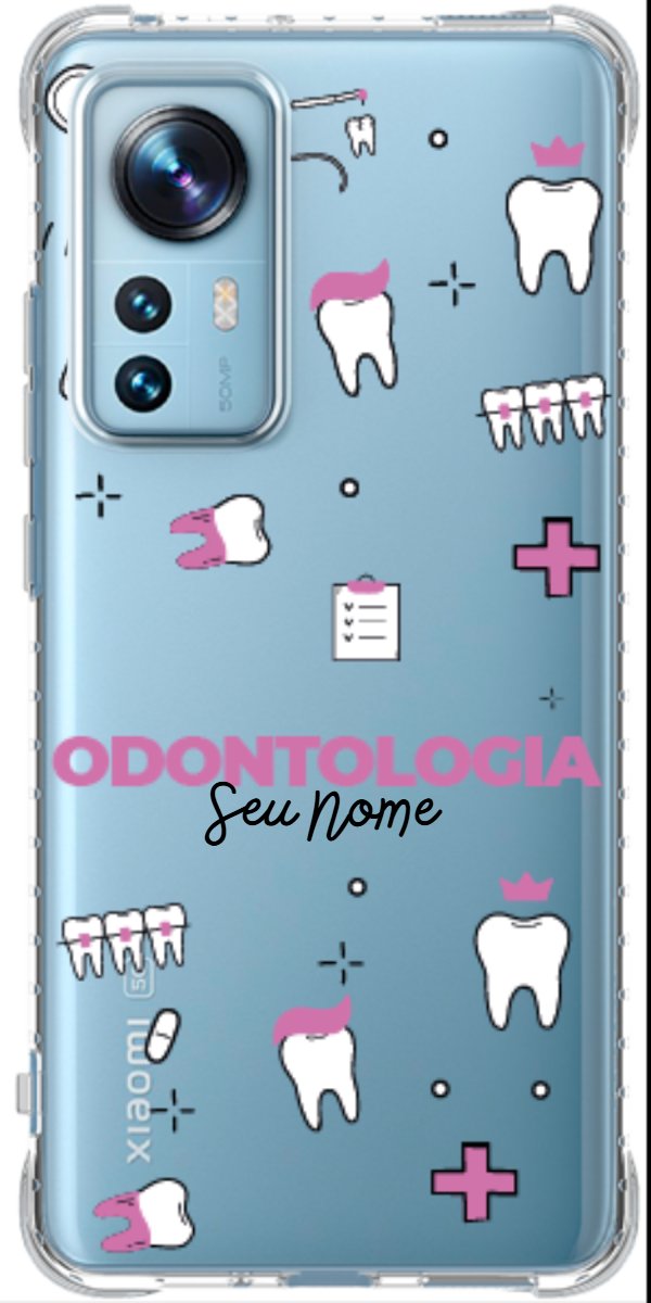 Capinha para celular Odontologia - Profissão Com Nome