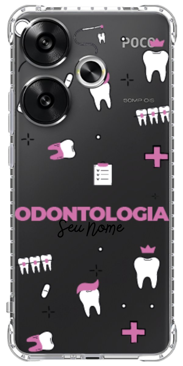 Capinha para celular Odontologia - Profissão Com Nome