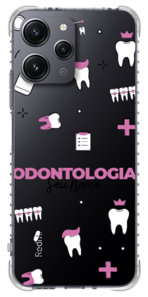 Capinha para celular Odontologia - Profissão Com Nome