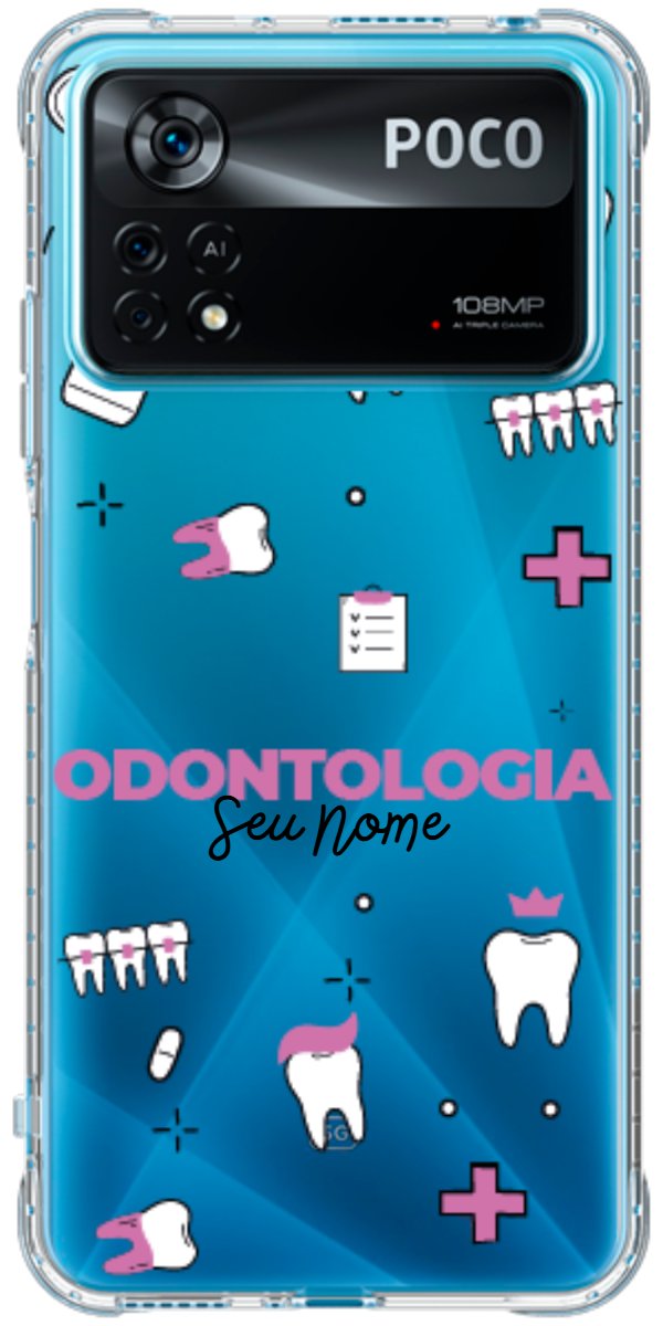 Capinha para celular Odontologia - Profissão Com Nome