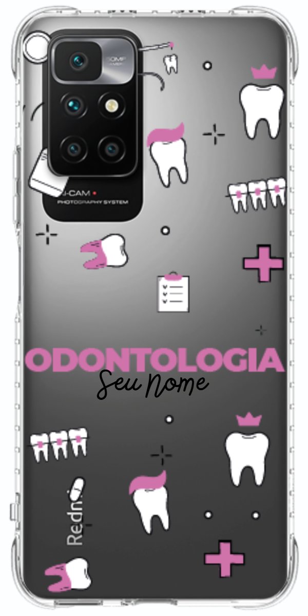 Capinha para celular Odontologia - Profissão Com Nome