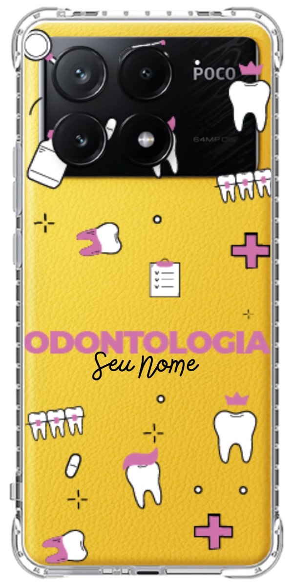 Capinha para celular Odontologia - Profissão Com Nome