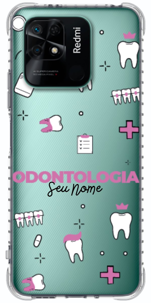 Capinha para celular Odontologia - Profissão Com Nome