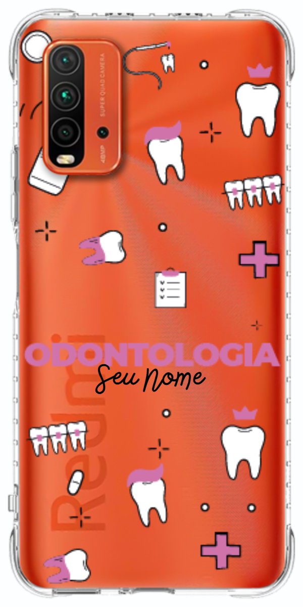 Capinha para celular Odontologia - Profissão Com Nome