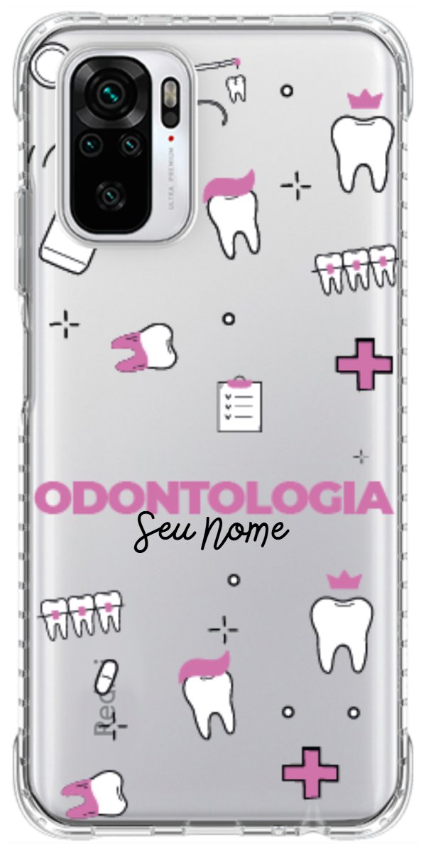 Capinha para celular Odontologia - Profissão Com Nome