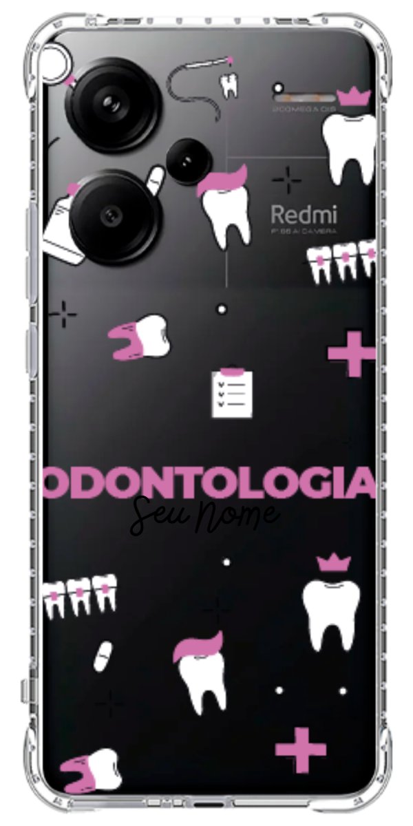 Capinha para celular Odontologia - Profissão Com Nome