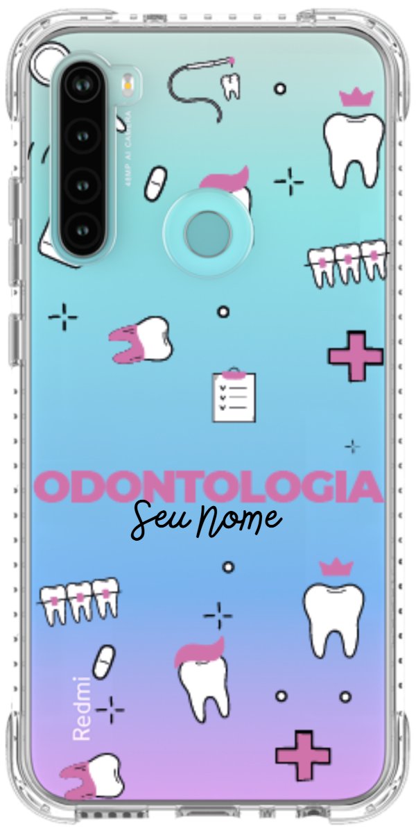 Capinha para celular Odontologia - Profissão Com Nome