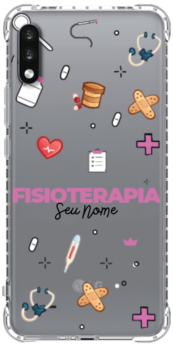 Capinha para celular Fisioterapia - Profissão Com Nome