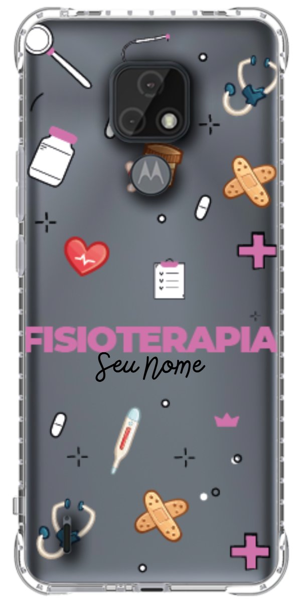 Capinha para celular Fisioterapia - Profissão Com Nome