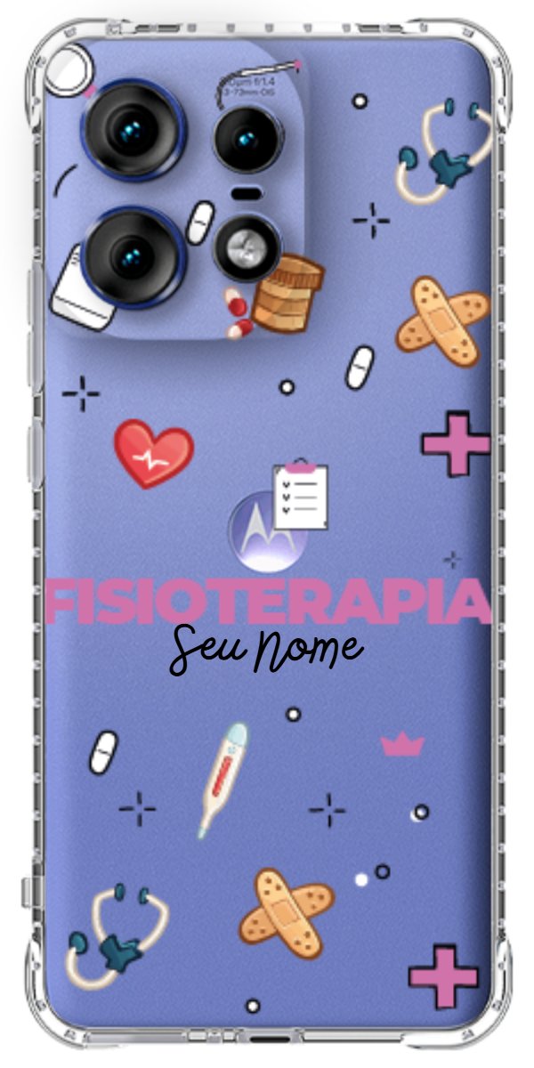 Capinha para celular Fisioterapia - Profissão Com Nome