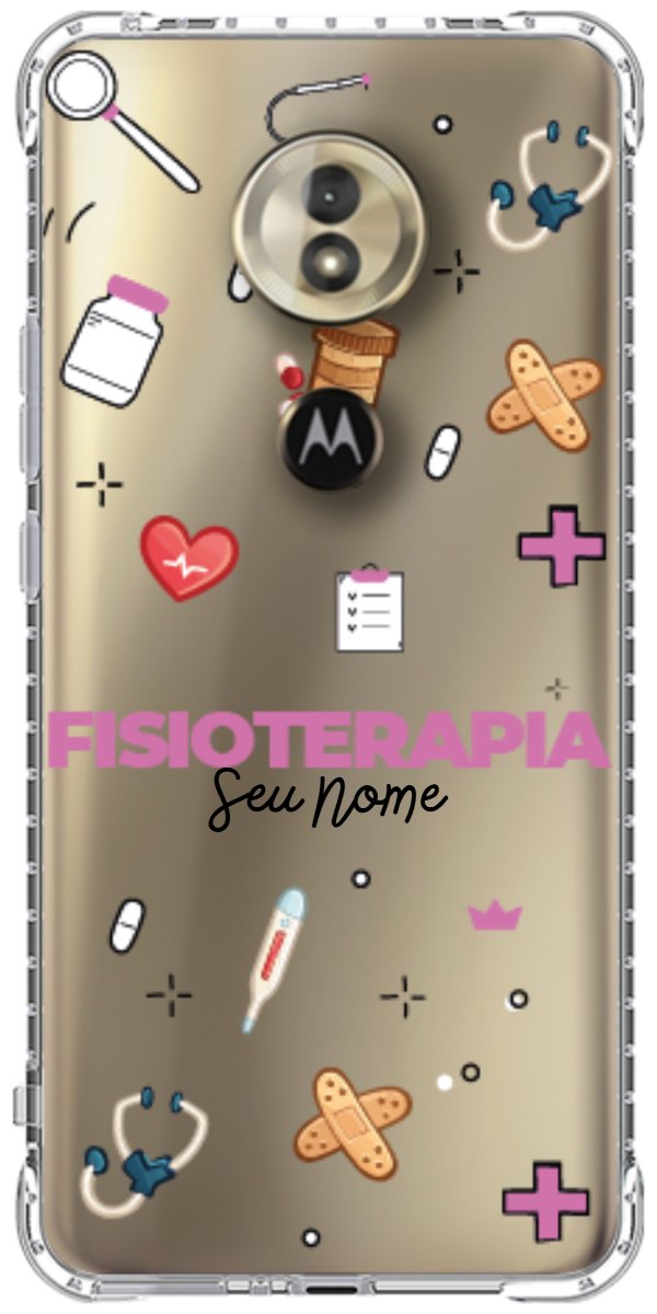Capinha para celular Fisioterapia - Profissão Com Nome