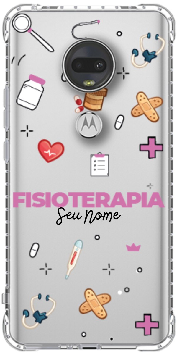 Capinha para celular Fisioterapia - Profissão Com Nome