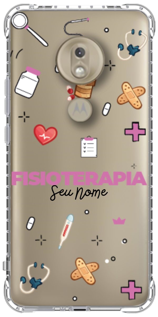 Capinha para celular Fisioterapia - Profissão Com Nome