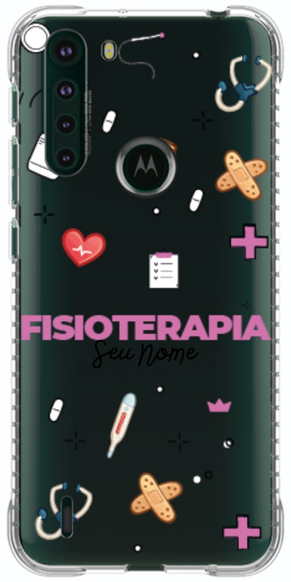 Capinha para celular Fisioterapia - Profissão Com Nome
