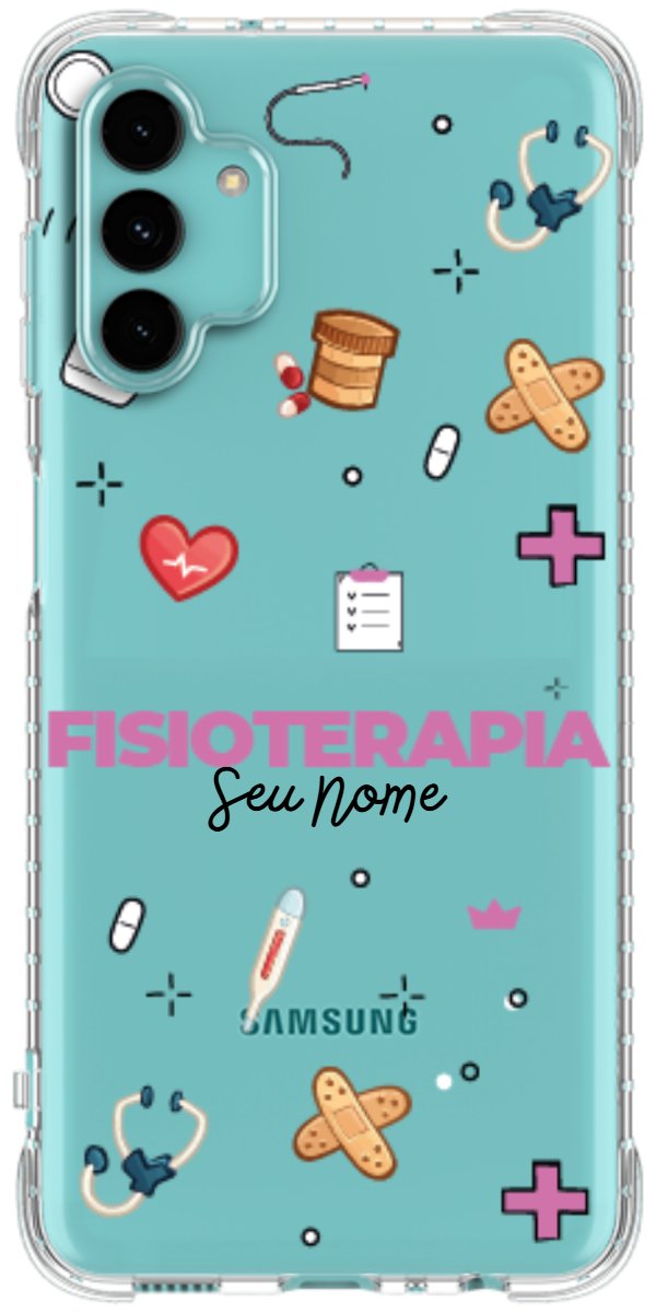 Capinha para celular Fisioterapia - Profissão Com Nome