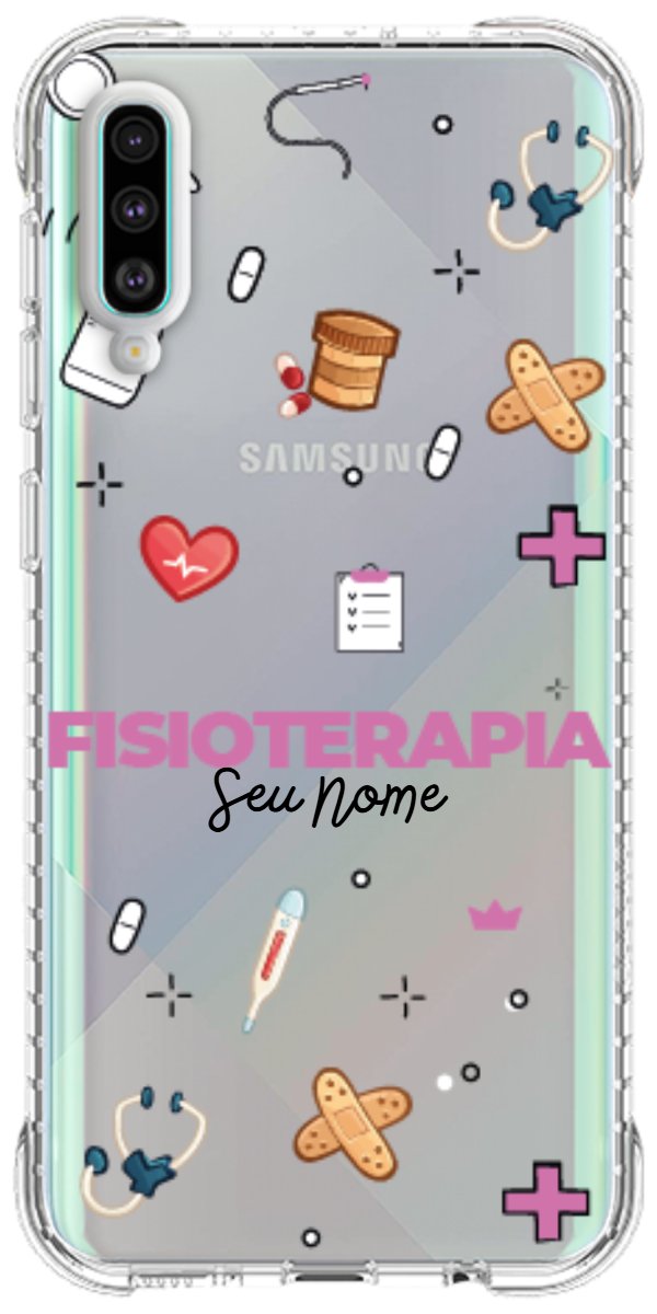 Capinha para celular Fisioterapia - Profissão Com Nome