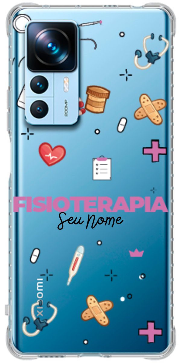 Capinha para celular Fisioterapia - Profissão Com Nome