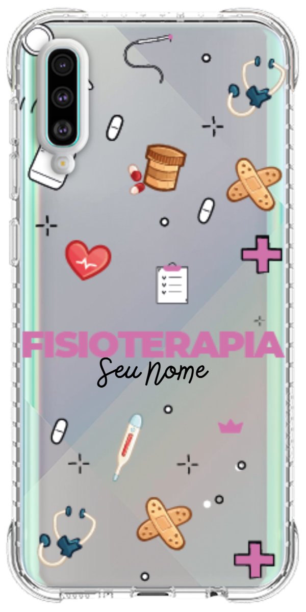 Capinha para celular Fisioterapia - Profissão Com Nome